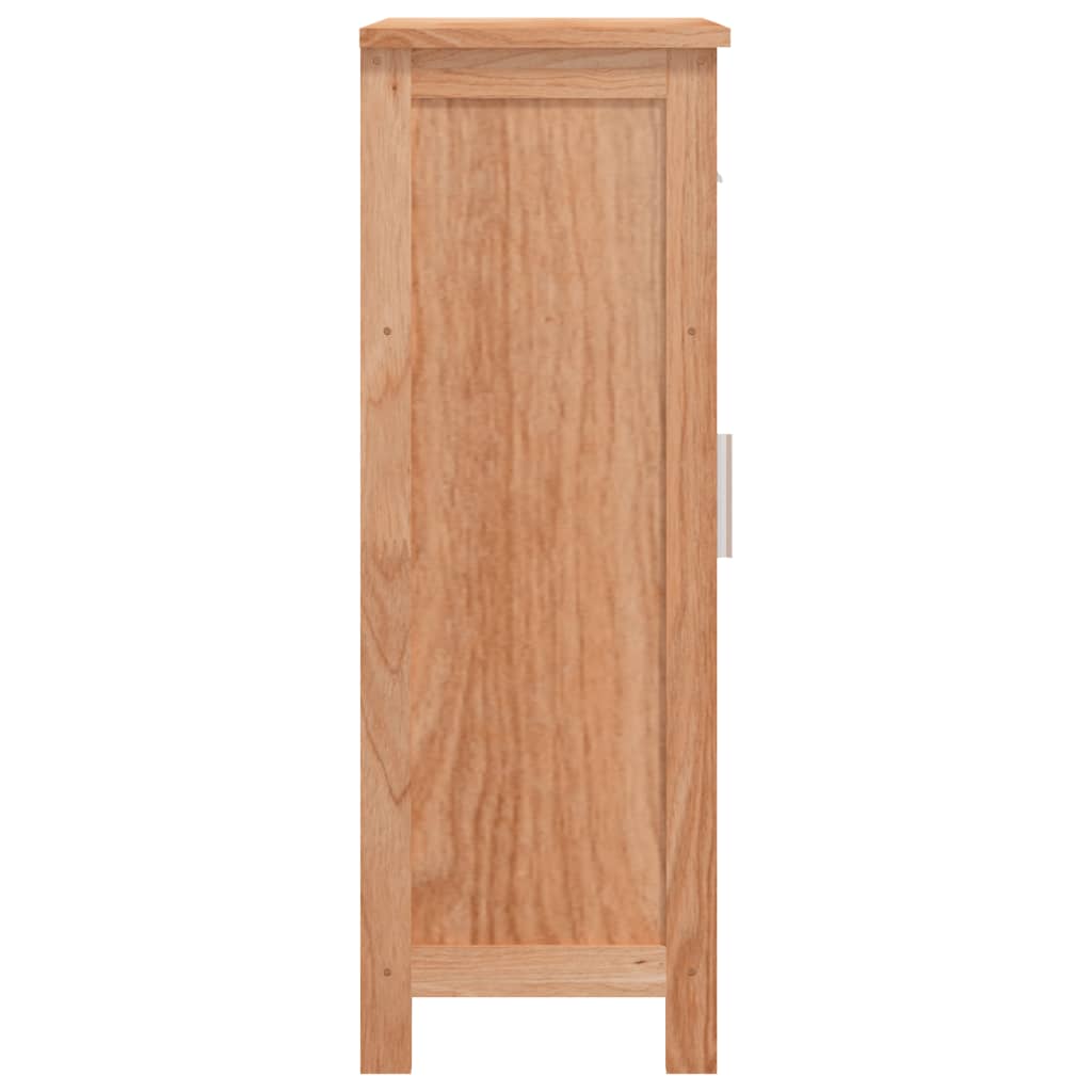 Armoire de salle de bain 42x29x82 cm Bois massif de noyer