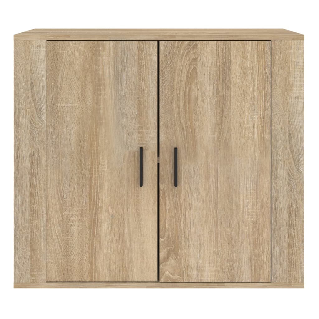 Buffet Chêne sonoma 80x33x70 cm Bois d'ingénierie