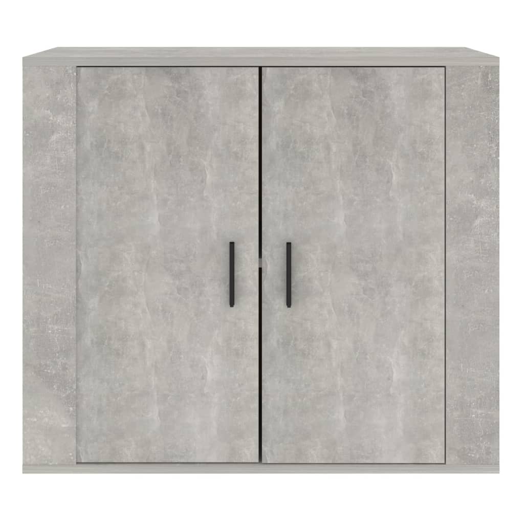 Concrete Grey Sideboard 80x33x70 cm Engineered Wood