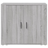 Buffet Sonoma gris 80x33x70 cm Bois d'ingénierie