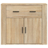 Sideboard Sonoma oak 80x33x70 cm Engineered wood