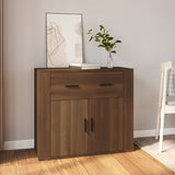 Buffet Chêne marron 80x33x70 cm Bois d'ingénierie