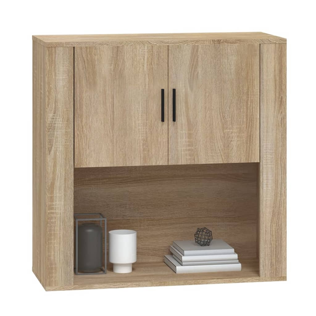 Armoire murale Chêne sonoma 80x33x80 cm Bois d'ingénierie