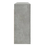 Armoire murale Gris béton 80x33x80 cm Bois d'ingénierie