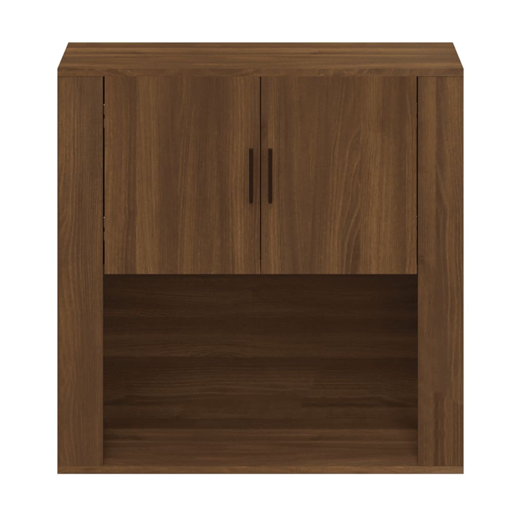 Armoire murale Chêne marron 80x33x80 cm Bois d'ingénierie