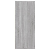 Armoire murale Sonoma gris 80x33x80 cm Bois d'ingénierie