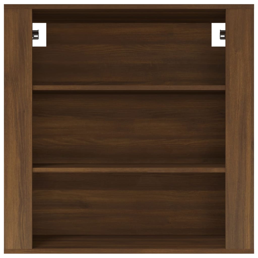 Armoire murale Chêne marron 80x33x80 cm Bois d'ingénierie