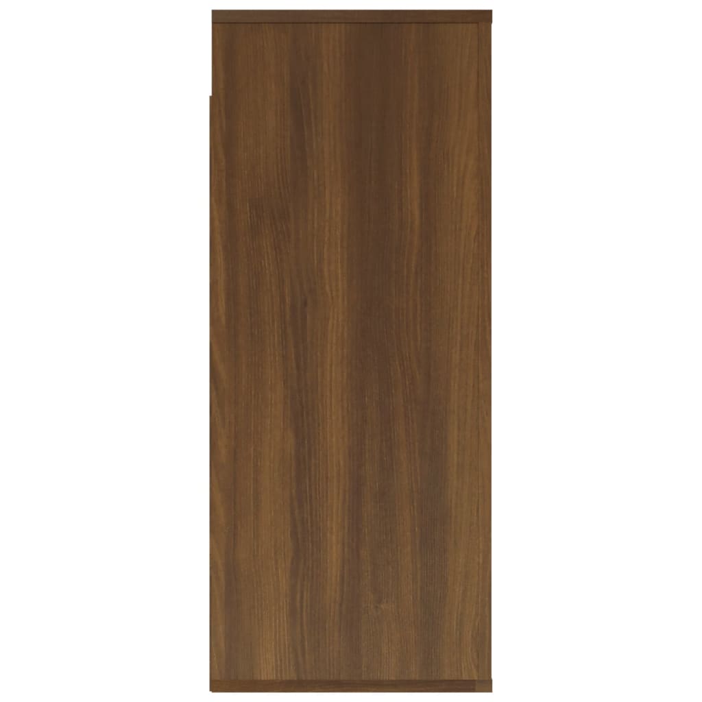 Armoire murale Chêne marron 80x33x80 cm Bois d'ingénierie