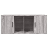 Meuble TV Sonoma gris 100x35x40 cm Bois d'ingénierie