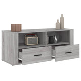 Meuble TV Sonoma gris 100x35x40 cm Bois d'ingénierie