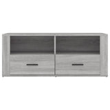 Meuble TV Sonoma gris 100x35x40 cm Bois d'ingénierie