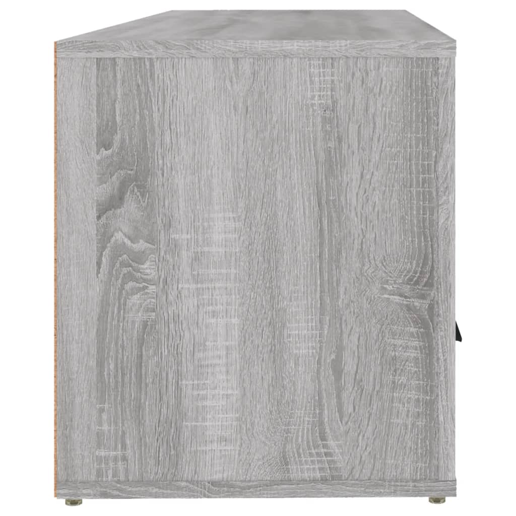 Meuble TV Sonoma gris 100x35x40 cm Bois d'ingénierie