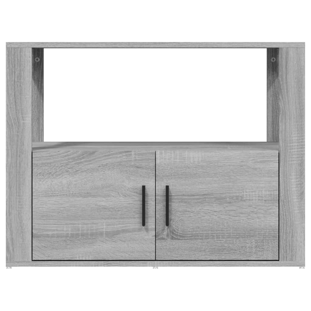 Buffet Sonoma gris 80x30x60 cm Bois d'ingénierie