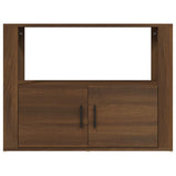 Buffet Chêne marron 80x30x60 cm Bois d'ingénierie