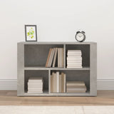 Concrete Grey Sideboard 80x30x54 cm Engineered Wood