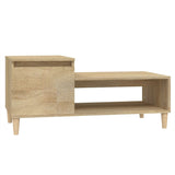 Table basse Chêne sonoma 100x50x45 cm Bois d'ingénierie