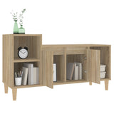 Meuble TV Chêne sonoma 100x35x55 cm Bois d'ingénierie