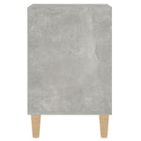 Meuble TV Gris béton 100x35x55 cm Bois d'ingénierie