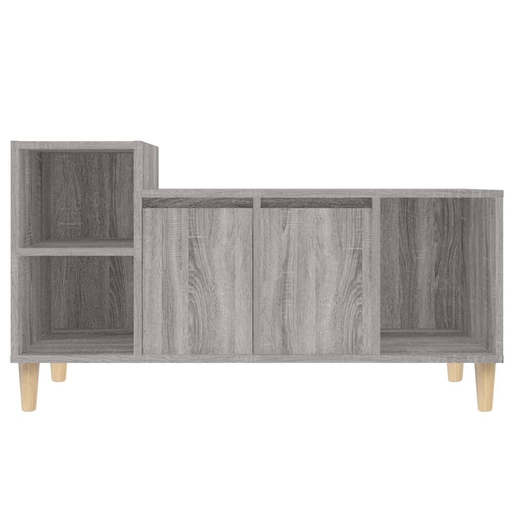 Meuble TV Sonoma gris 100x35x55 cm Bois d'ingénierie