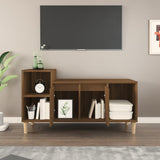 Meuble TV Chêne marron 100x35x55 cm Bois d'ingénierie