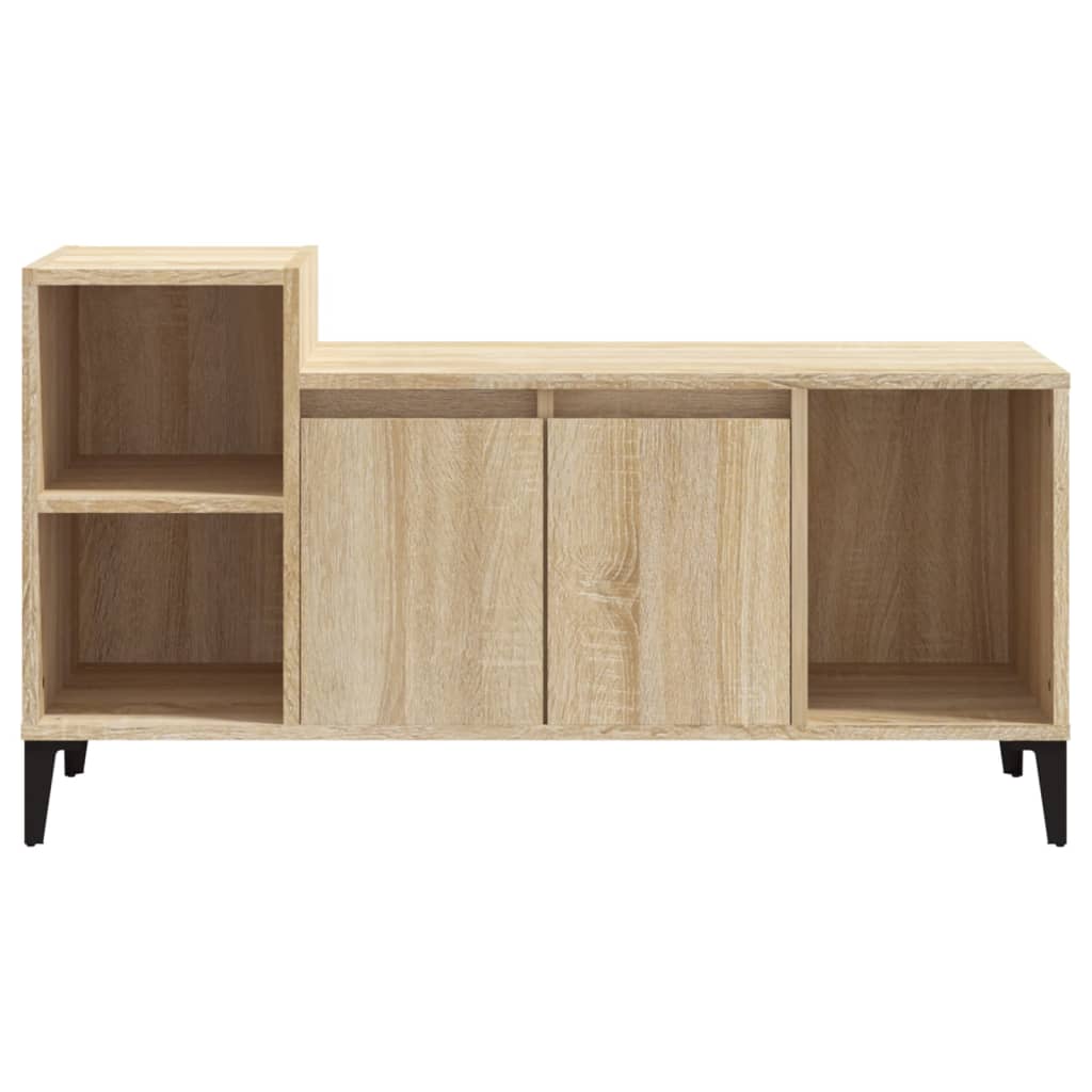 Meuble TV Chêne sonoma 100x35x55 cm Bois d'ingénierie