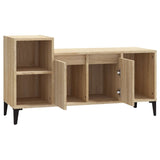 Meuble TV Chêne sonoma 100x35x55 cm Bois d'ingénierie