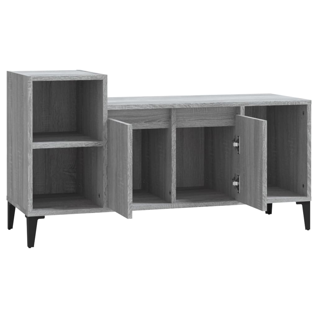 Meuble TV Sonoma gris 100x35x55 cm Bois d'ingénierie