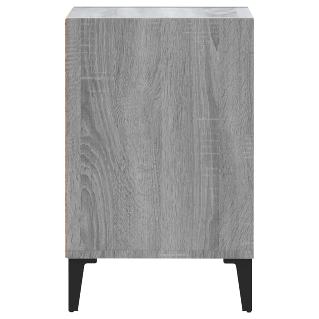 Meuble TV Sonoma gris 100x35x55 cm Bois d'ingénierie