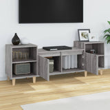 Sonoma TV cabinet gray 160x35x55 cm Engineered wood