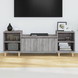 Sonoma TV cabinet gray 160x35x55 cm Engineered wood