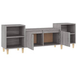 Sonoma TV cabinet gray 160x35x55 cm Engineered wood