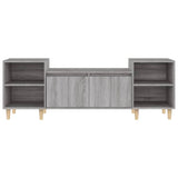 Meuble TV Sonoma gris 160x35x55 cm Bois d'ingénierie