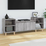 Meuble TV Sonoma gris 160x35x55 cm Bois d'ingénierie