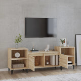 Meuble TV Chêne sonoma 160x35x55 cm Bois d'ingénierie