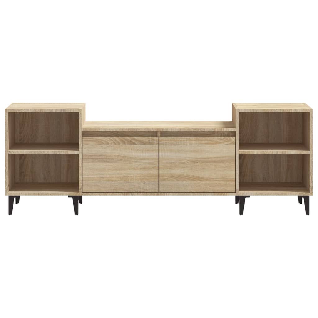 Meuble TV Chêne sonoma 160x35x55 cm Bois d'ingénierie