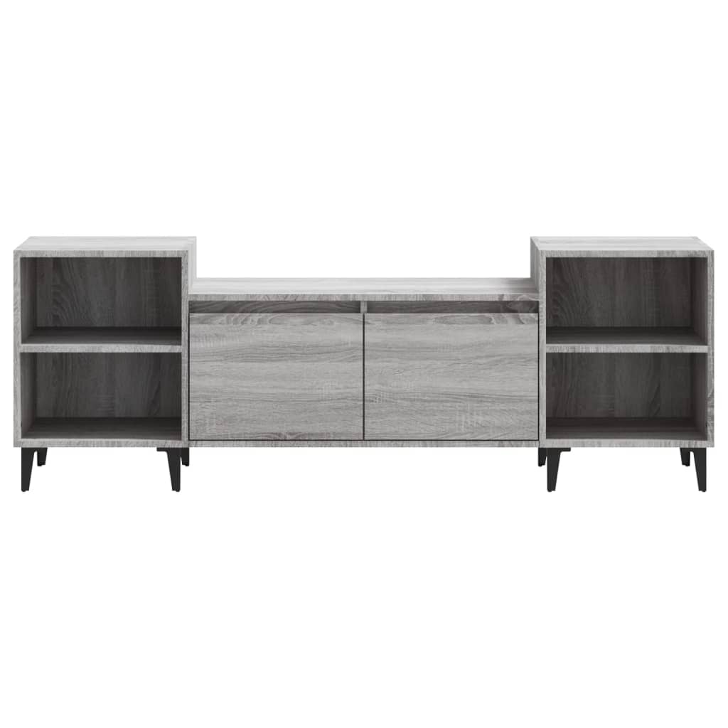 Meuble TV Sonoma gris 160x35x55 cm Bois d'ingénierie