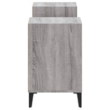 Meuble TV Sonoma gris 160x35x55 cm Bois d'ingénierie