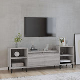 Meuble TV Sonoma gris 160x35x55 cm Bois d'ingénierie