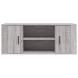 Meuble TV Sonoma gris 100x35x40 cm Bois d'ingénierie