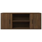 Meuble TV Chêne marron 100x35x40 cm Bois d'ingénierie