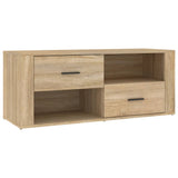 Meuble TV Chêne sonoma 100x35x40 cm Bois d'ingénierie