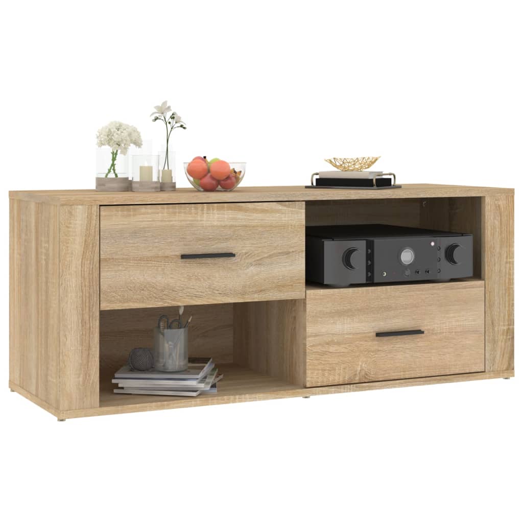 TV cabinet Sonoma oak 100x35x40 cm Engineered wood