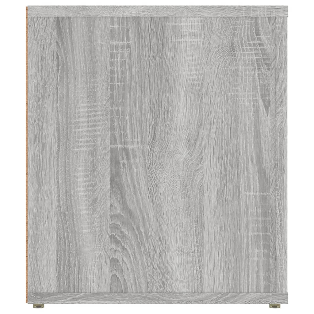 Meuble TV Sonoma gris 100x35x40 cm Bois d'ingénierie