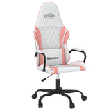 Chaise de jeu Blanc et rose Similicuir