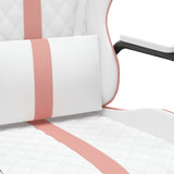 Chaise de jeu Blanc et rose Similicuir