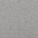 Cadre de lit sans matelas gris clair 80x200 cm tissu