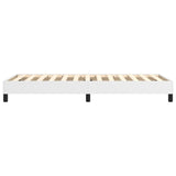 Cadre de lit sans matelas blanc 80x200 cm similicuir