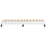 Cadre de lit sans matelas blanc 100x200 cm similicuir