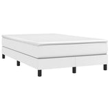 Cadre de lit sans matelas blanc 120x200 cm similicuir