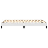 Cadre de lit sans matelas blanc 120x200 cm similicuir